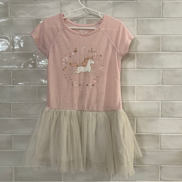 Epic Threads Pink Unicorn Graphic Tshirt Tutu Dress | Girls Dresses | Size 6 - Picture 2 of 4